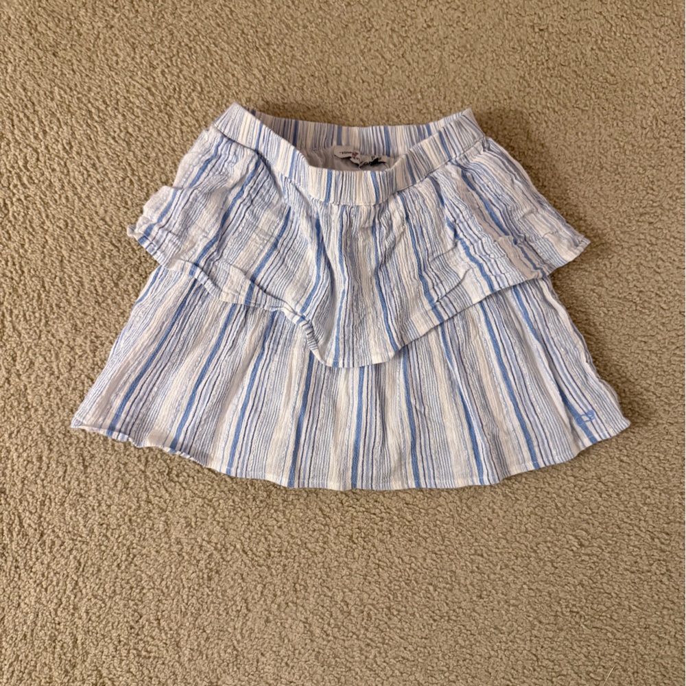 Vineyard Vines Blue and White Striped Skirt